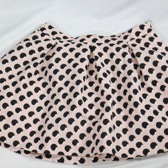 FOREVER 21 Pale Pink Pleated A-Line Mini Skirt Waist 30 inches - Picture 4 of 8